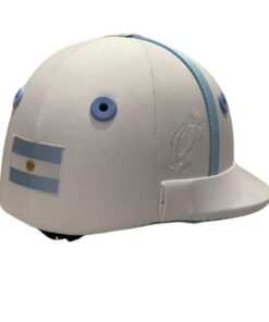 "White Flag" certified polo helmet