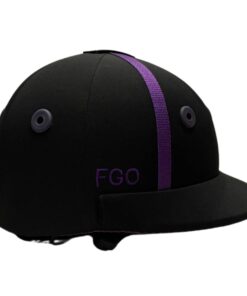 Lock Black certified polo helmet