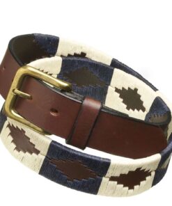"Jugadoro" embroidered leather belt